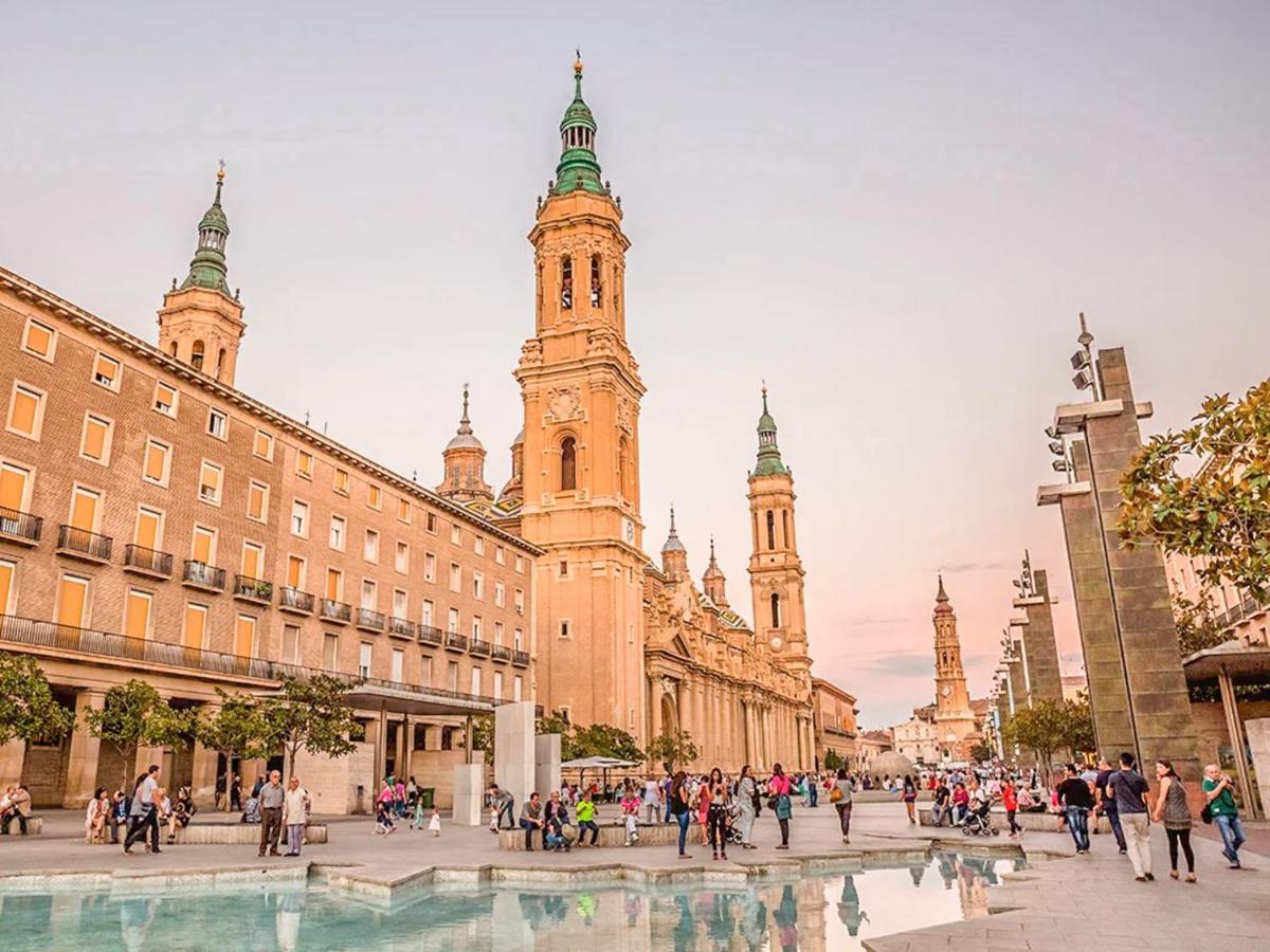Apartmán Gran Piso Pleno Centro. Plaza Del Pilar + Desayuno Zaragoza Exteriér fotografie