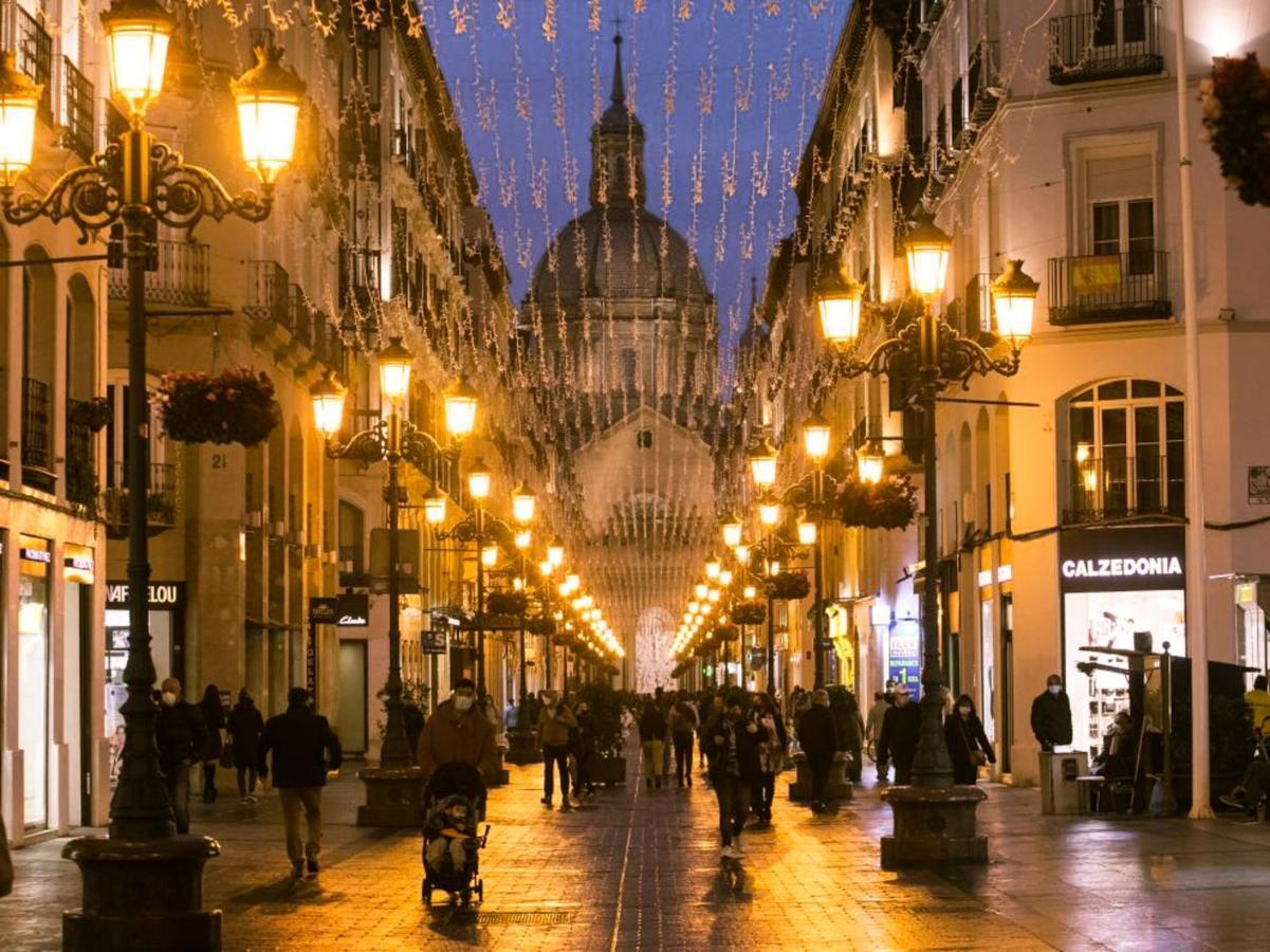 Apartmán Gran Piso Pleno Centro. Plaza Del Pilar + Desayuno Zaragoza Exteriér fotografie
